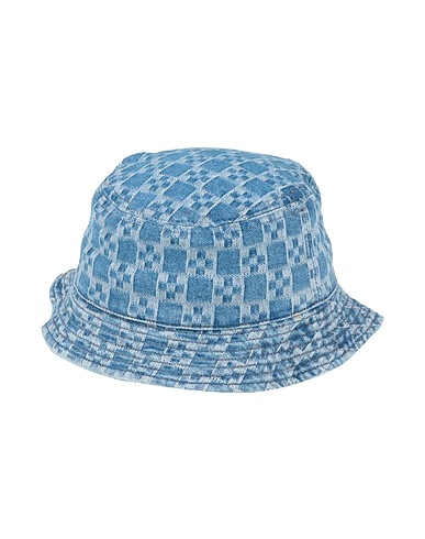 SANDRO Hat Blue 100% Cotton
