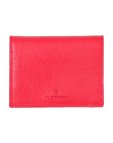 IL BISONTE Wallet Red Leather