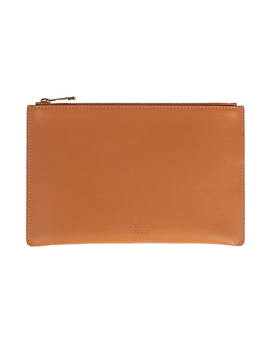 IL BISONTE Pouch Camel Leather