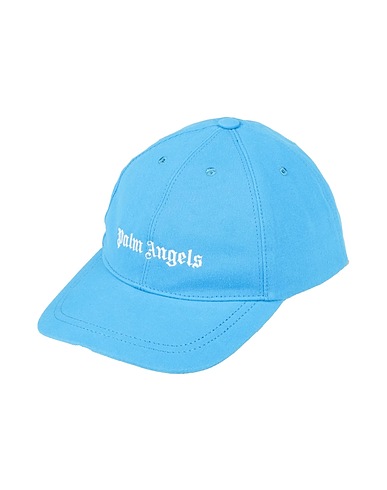 PALM ANGELS Hat Azure 100% Cotton