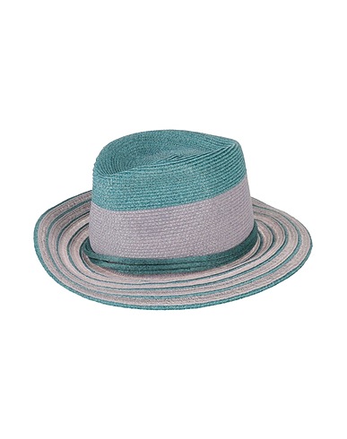 GIORGIO ARMANI Hat Azure 54% Paper, 30% Abaca, 8% Polyester, 8% Hemp