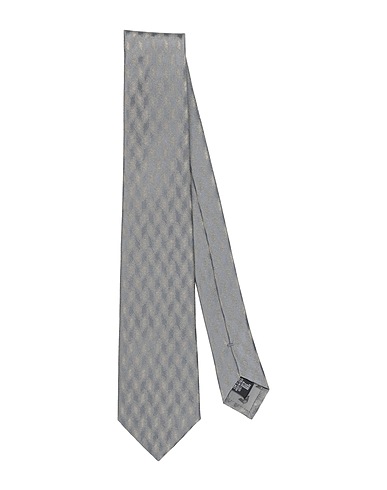 EMPORIO ARMANI Ties and bow ties Grey 100% Silk