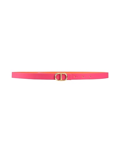 TWINSET Schmaler Gürtel Magenta Gewebefasern