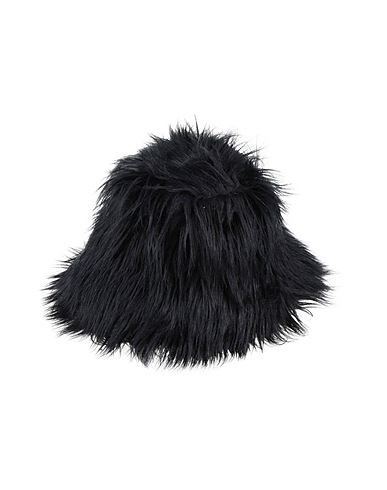 MSGM Cappello Nero 74% Modacrilico, 18% Poliestere, 8% Acrilico
