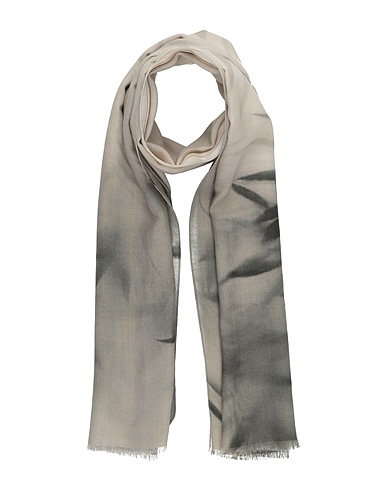 EMPORIO ARMANI Scarves and foulards Dark green 100% Virgin Wool
