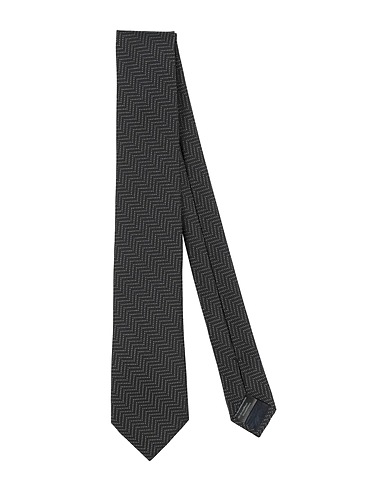 EMPORIO ARMANI Cravatte e papillon Blu navy 72% Seta, 18% Viscosa, 10% Poliammide