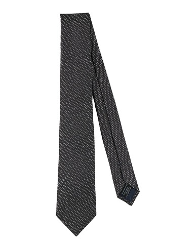 EMPORIO ARMANI Krawatten und Fliegen Schwarz 72% Seide, 18% Viskose, 10% Polyester