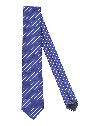 EMPORIO ARMANI Ties and bow ties Blue 100% Silk