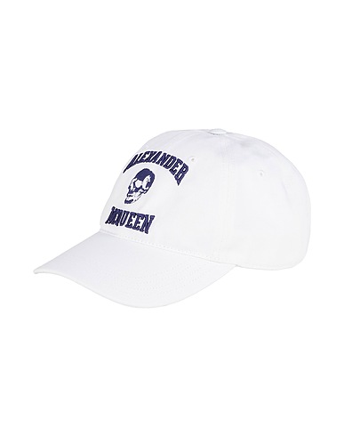 MCQUEEN Cappello Bianco 100% Cotone