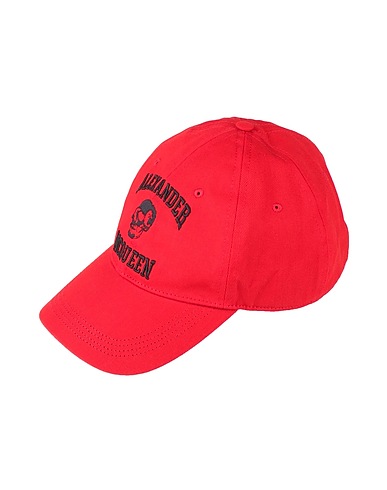 MCQUEEN Hat Red 100% Cotton