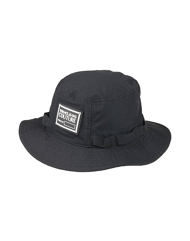 VERSACE JEANS COUTURE Hat Black 100% Polyester
