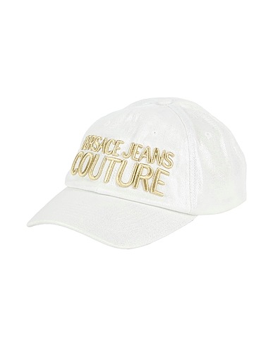 VERSACE JEANS COUTURE Hat White 100% Cotton