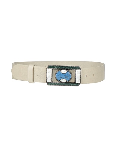 ISABEL MARANT Gürtel Off white 100% Rindsleder, Zamaklegierung, Harz