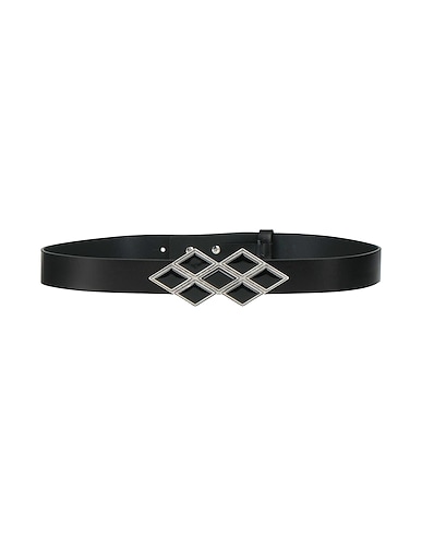 ISABEL MARANT Belts Black 100% Cow leather, Zamak