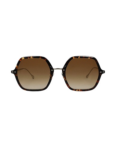 ISABEL MARANT Occhiali da sole Marrone 100% Metallo