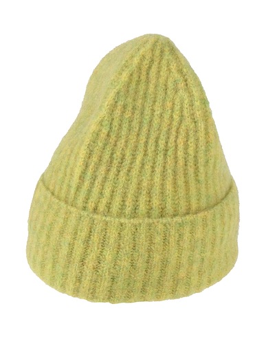 ISABEL BENENATO Cappello Verde chiaro 54% Lana Merino, 22% Lana di yak, 19% Poliammide, 5% Elastan