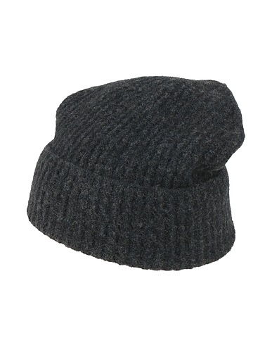 ISABEL BENENATO Hat Charcoal 54% Merino Wool, 22% Yak wool, 19% Polyamide, 5% Elastane