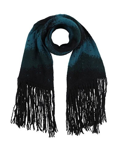 ISABEL BENENATO Sciarpe e foulard Verde petrolio 67% Lana mohair, 30% Poliammide, 3% Lana