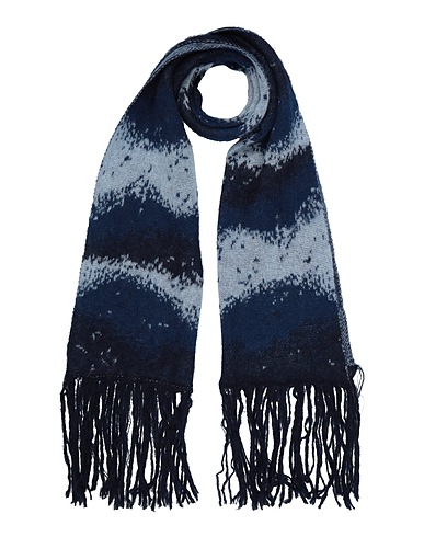 ISABEL BENENATO Sciarpe e foulard Blu navy 67% Lana mohair, 30% Poliammide, 3% Lana
