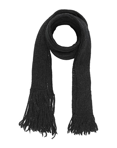 ISABEL BENENATO Sciarpe e foulard Antracite 54% Lana Merino, 22% Lana di yak, 19% Poliammide, 5% Elastan