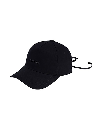 CALVIN KLEIN Cappello Nero 100% Cotone