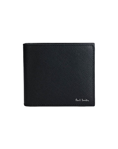 PAUL SMITH 財布 ブラック 牛革 100%