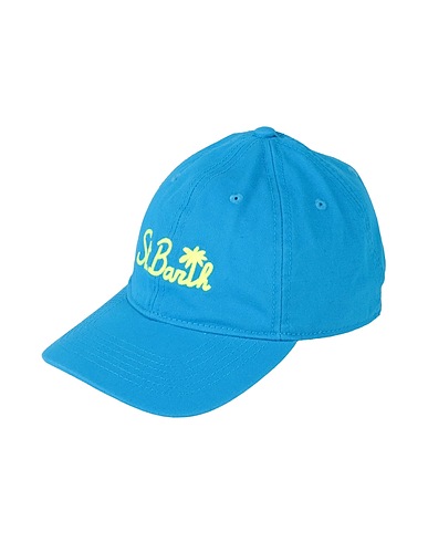MC2 SAINT BARTH Hat Azure 100% Cotton