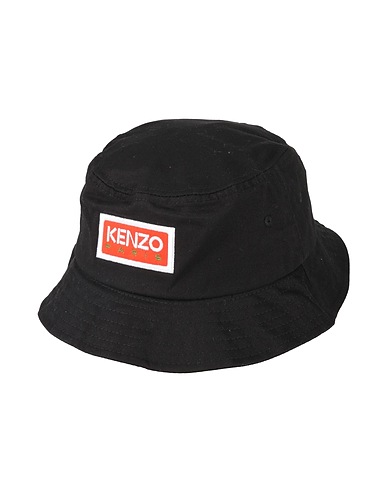 KENZO Mützen & Hüte Schwarz 100% Baumwolle