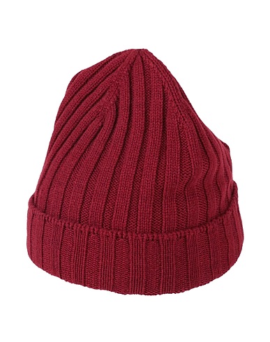 GRAN SASSO Hat Burgundy 80% Virgin Wool, 10% Polyamide, 10% Elastane