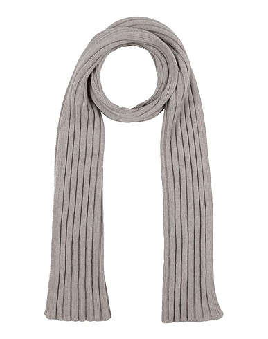 GRAN SASSO Scarves and foulards Light grey 80% Virgin Wool, 10% Viscose, 10% Cashmere