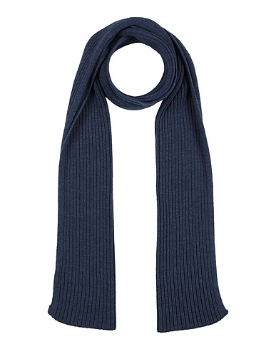 GRAN SASSO Scarves and foulards Slate blue 100% Virgin Wool