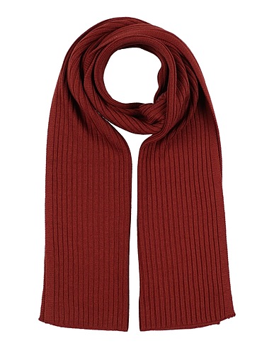 GRAN SASSO Scarves and foulards Chocolate brown 100% Virgin Wool