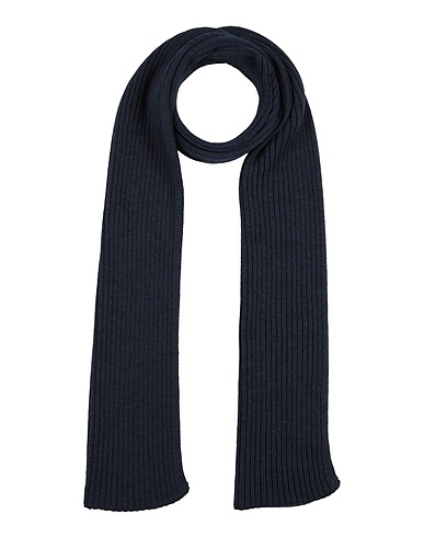 GRAN SASSO Scarves and foulards Navy blue 100% Virgin Wool