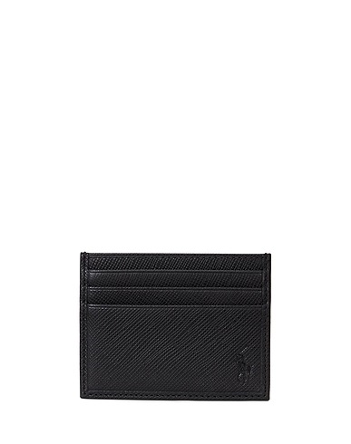 POLO RALPH LAUREN Small Leather Goods Black 100% Cow leather
