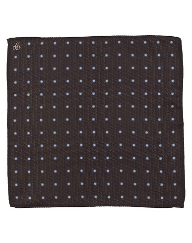 CANALI Scarves and foulards Dark brown 100% Silk