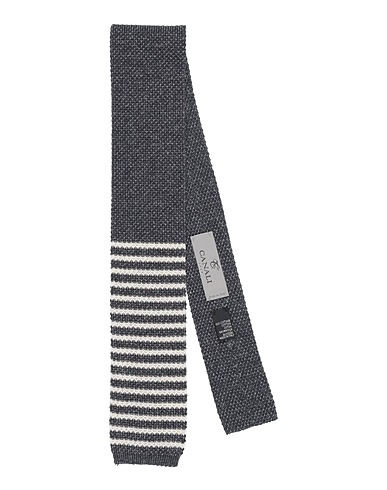 CANALI Ties and bow ties Lead 100% Cotton