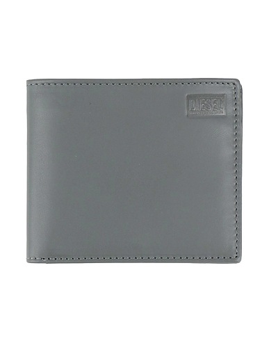 DIESEL Wallet Lead Cow leather, Zamak