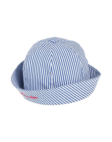 MONNALISA Hat Blue 78% Cotton, 17% Polyamide, 5% Elastane