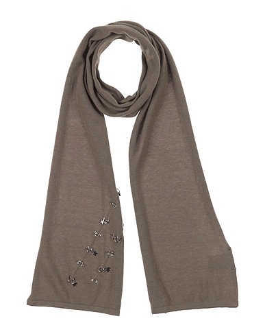 PINKO Scarves and foulards Military green 90% Wool, 10% Cashmere