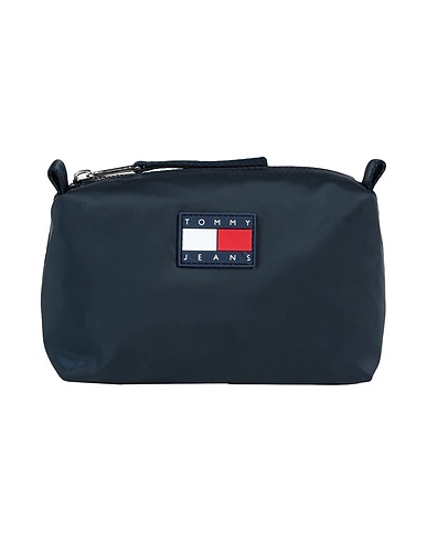 TOMMY JEANS Bustina Blu navy 100% Poliestere riciclato