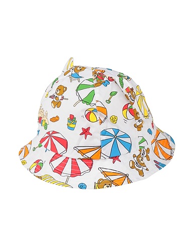 MOSCHINO BABY Hat White 100% Cotton