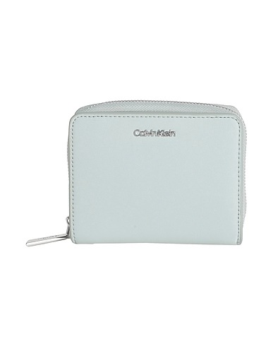 CALVIN KLEIN Wallet Sage green 51% Recycled polyester, 49% Polyurethane