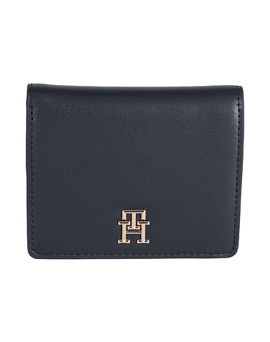 TOMMY HILFIGER 財布 ミッドナイトブルー ポリウレタン 100%