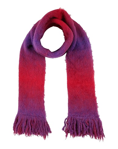 ROBERTO COLLINA Scarves and foulards Purple 63% Baby alpaca wool, 37% Nylon