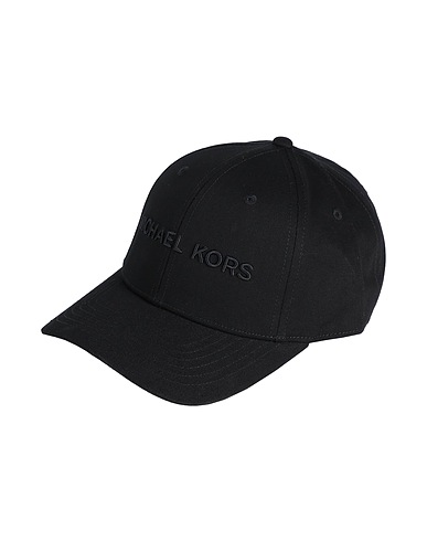 MICHAEL KORS MENS Cappello Nero 65% Cotone riciclato, 35% Cotone