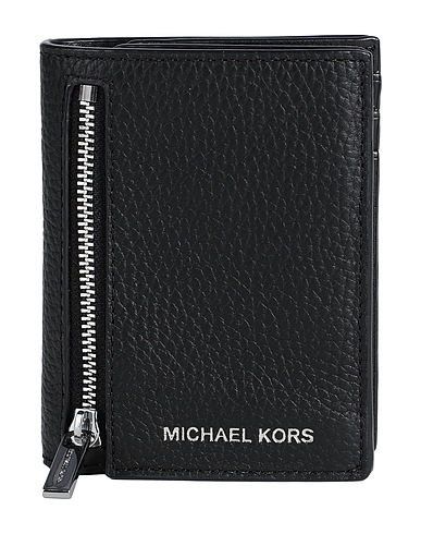 MICHAEL KORS MENS Wallet Black 100% Cow leather