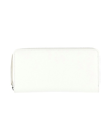 MAISON MARGIELA Wallet Off white 100% Cow leather, Brass, Zinc, Aluminum, Copper