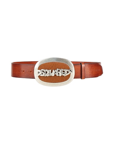 DSQUARED2 Leather belt Tan 100% Leather