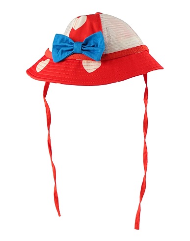 MINI RODINI Hat Red 100% Cotton, Polyester