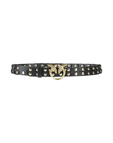 PINKO Belts Black Calfskin